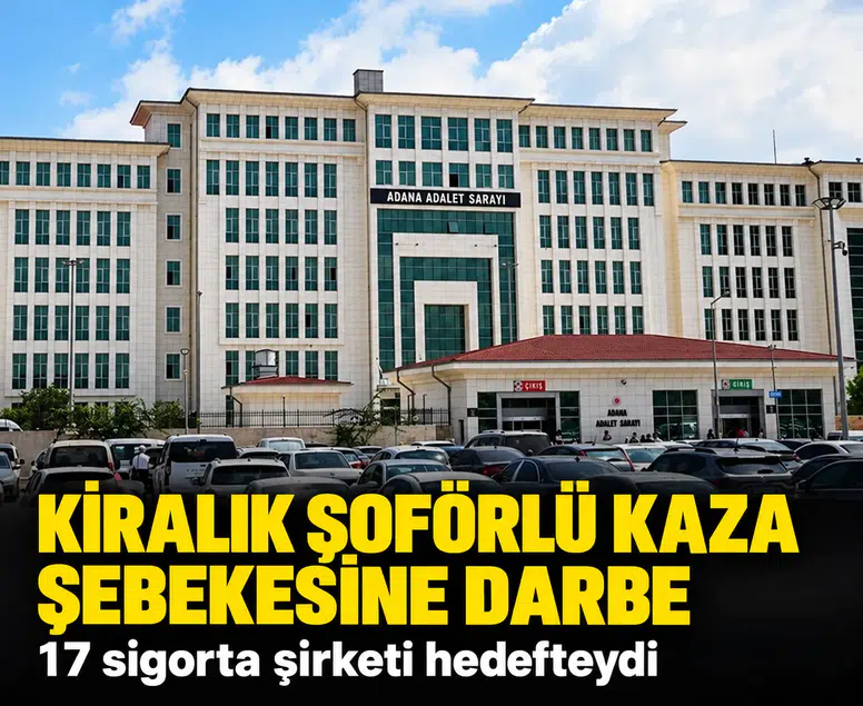Adana merkezli kaza tiyatrosunda şoke eden kiralık şoför detayı