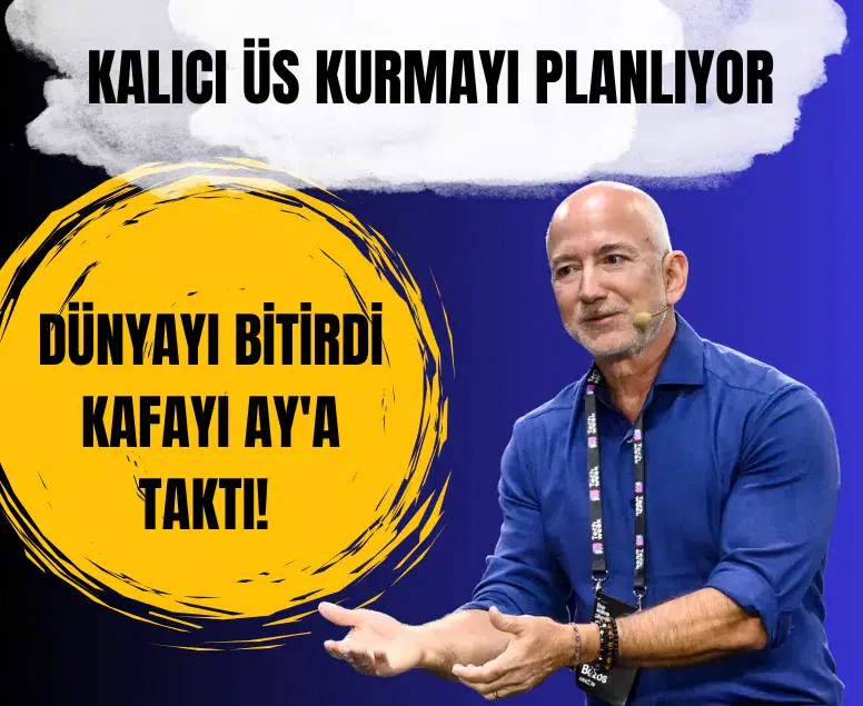 ABD'li milyarder Jeff Bezos Ay'da kalıcı üs kurmayı planlıyor