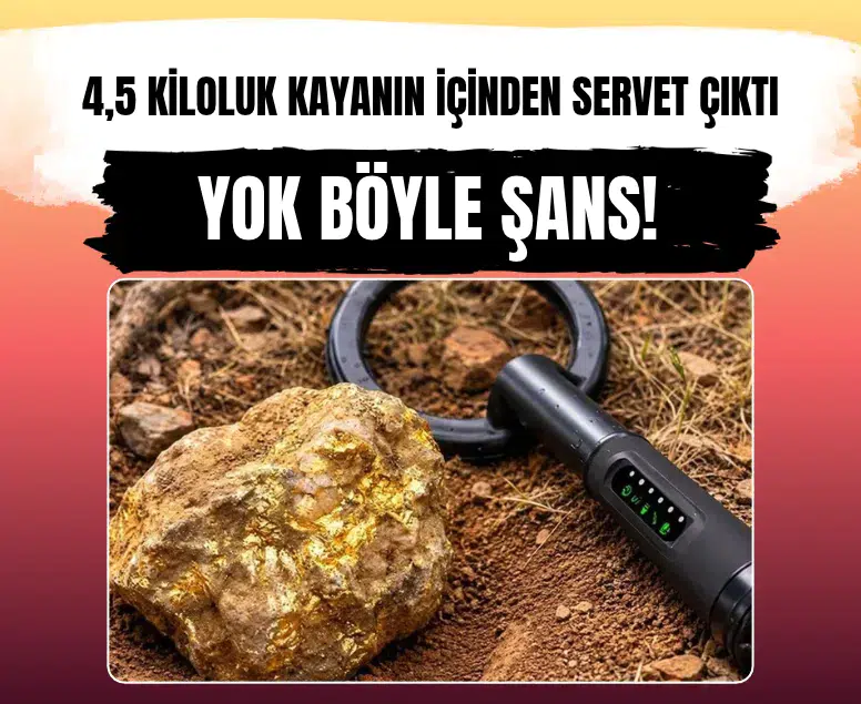 Avustralya'da amatör arayıcı 2,5 kilo saf altın içeren kayaç buldu