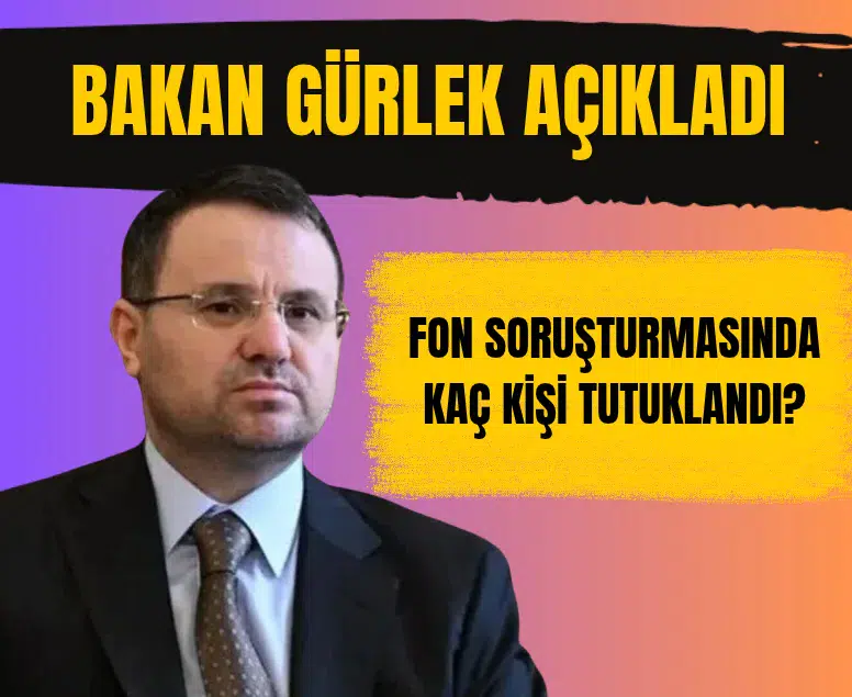 Bakan Gürlek açıkladı: Sermaye piyasası soruşturmasında 88 kişi tutuklandı