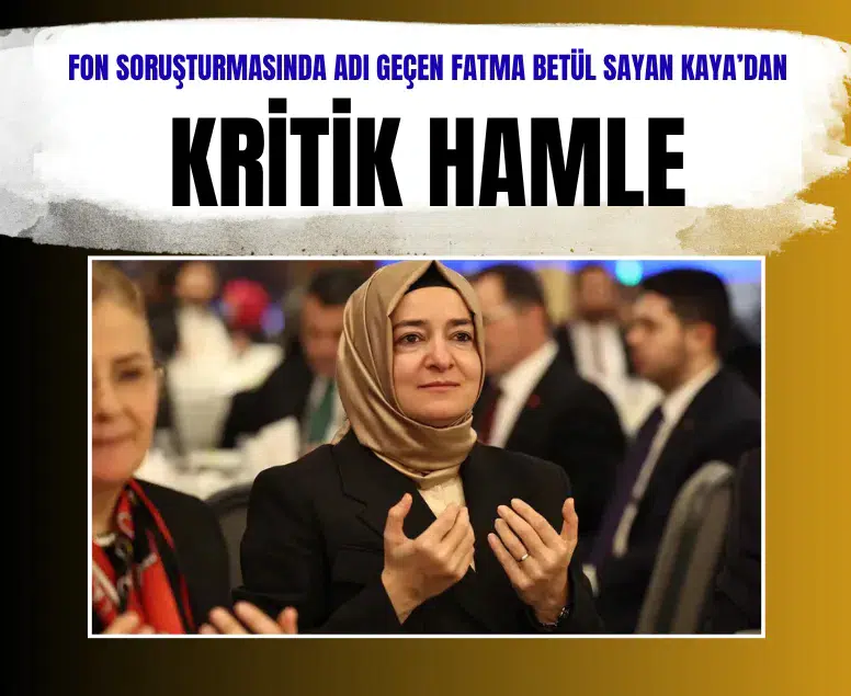 Fatma Betül Sayan Kaya ve eşi yatırımlarının kalan kısmını TMSF'ye iade etti