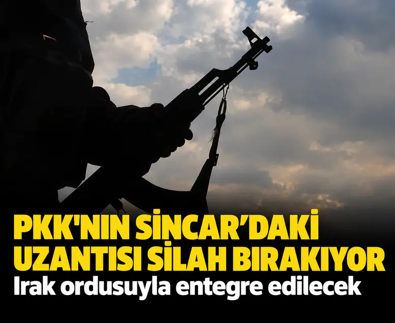PKK'nın Sincar'daki uzantısı silah bırakıyor: Irak ordusuyla entegre edilecek