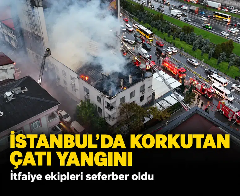 İstanbul'da tekstil atölyesinde başlayan yangın komşu binaya da sıçradı