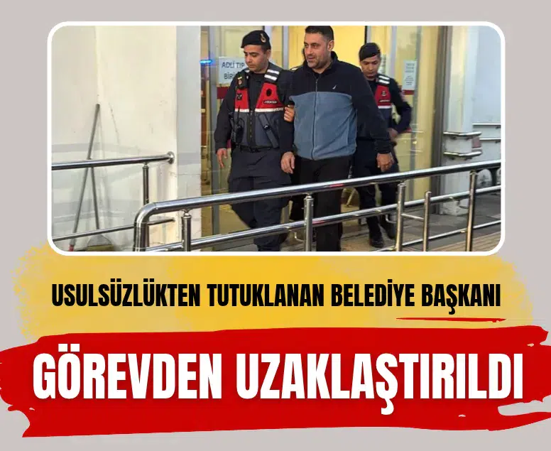 Tutuklanan Çukurova Belediye Başkanı Emrah Kozay görevden uzaklaştırıldı