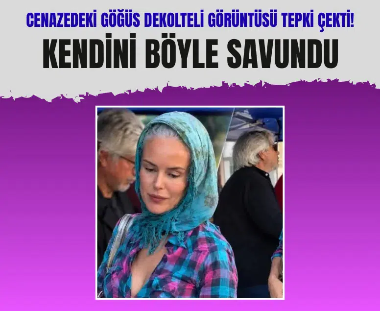 İpek Tanrıyar cenazedeki kıyafetiyle gelen eleştirilere yanıt verdi
