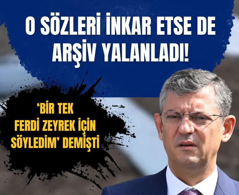 Özgür Özel'in 'Sütte leke var onda yok' sözünün eski kaydı ortaya çıktı