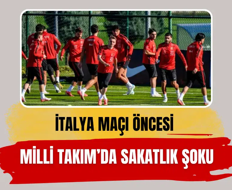 A Milli Takım'da İtalya maçı öncesi Emirhan Topçu ve Can Uzun sakatlığı