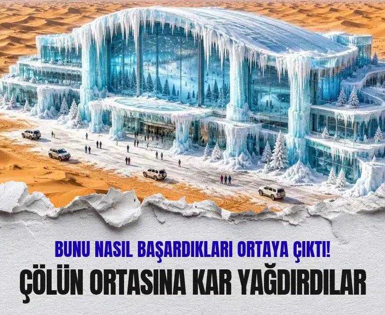 Çölün ortasındaki kayak merkezi Ski Dubai'nin iklimlendirme teknolojisi ortaya çıktı