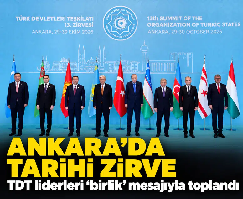 Ankara'da tarihi zirve: TDT liderleri 'birlik' mesajıyla toplandı