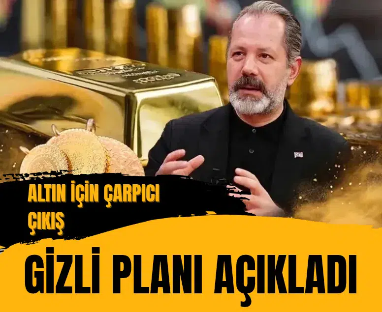 İslam Memiş altın piyasasındaki küresel planı ve kuyumcu krizini açıkladı