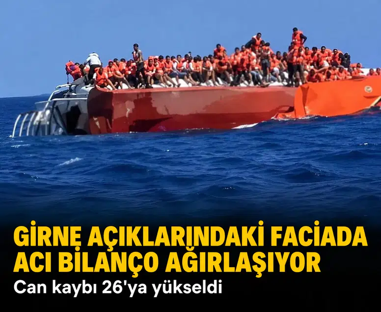 Girne açıklarındaki faciada acı bilanço ağırlaşıyor: Can kaybı 26'ya yükseldi