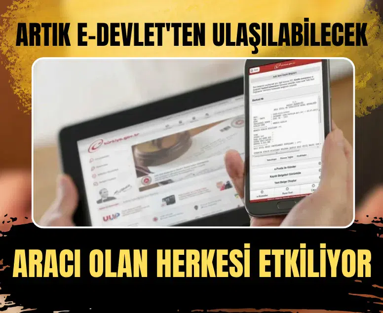 Sigorta poliçeleri ve kaza dosyaları e-Devlet sistemine taşındı