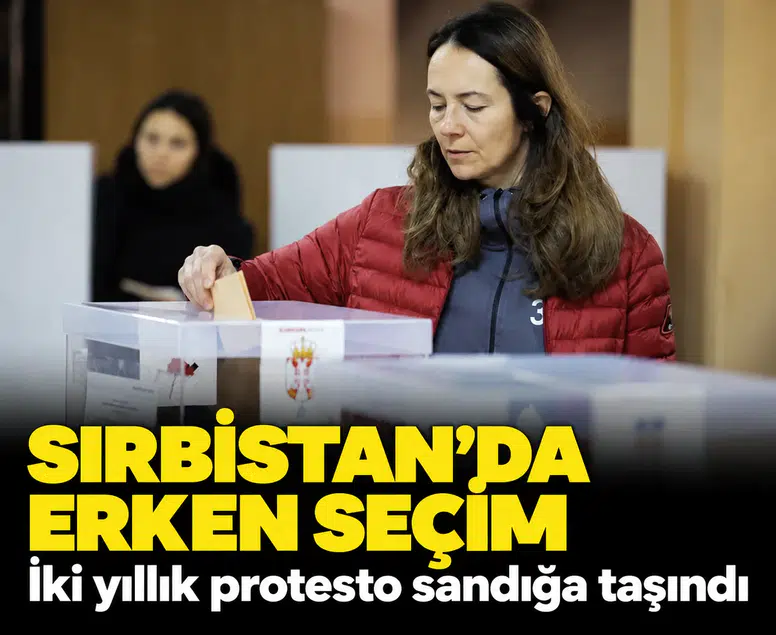 Sırbistan'da erken seçim: İki yıllık protesto sandığa taşındı
