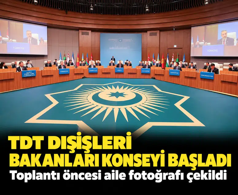 TDT Dışişleri Bakanları Konseyi Toplantısı başladı: Toplantı öncesi aile fotoğrafı çekildi