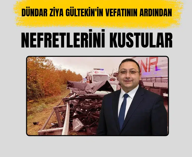 Düzce'deki trafik kazasında Üsküdar Belediye Başkan Vekili Gültekin hayatını kaybetti