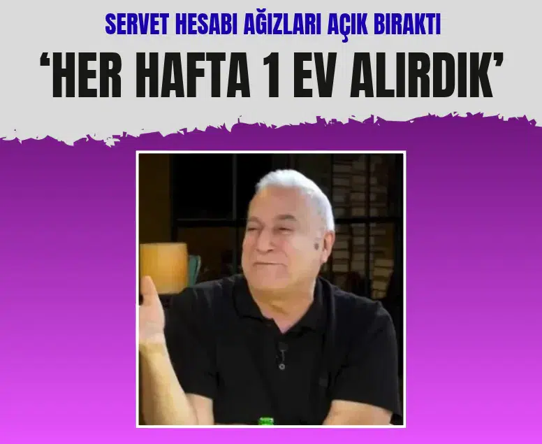 Mehmet Ali Erbil'den servet açıklaması: Eski eşiyle her hafta ev alıyorlarmış