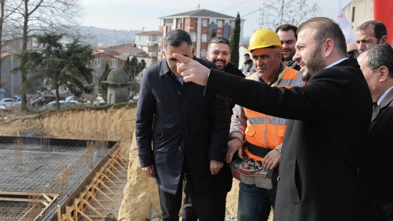 Dualarla temeli atılan Kuba Camii, mahalle sakinlerini buluşturacak