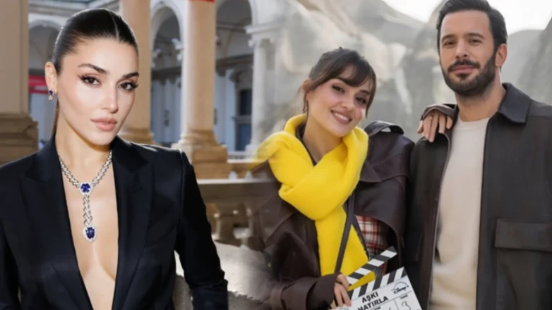 Partneri Barış Arduç'la olan “Aşkı Hatırla”daki sahneler için Hande Erçel çizgiyi çekti!