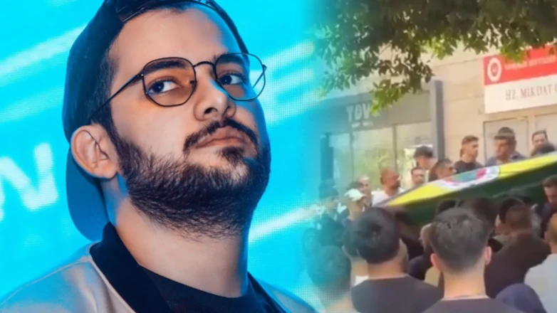 Yayıncı Jrokez son yolculuğuna uğurlandı: Fenerbahçe bayrağına sarıldı