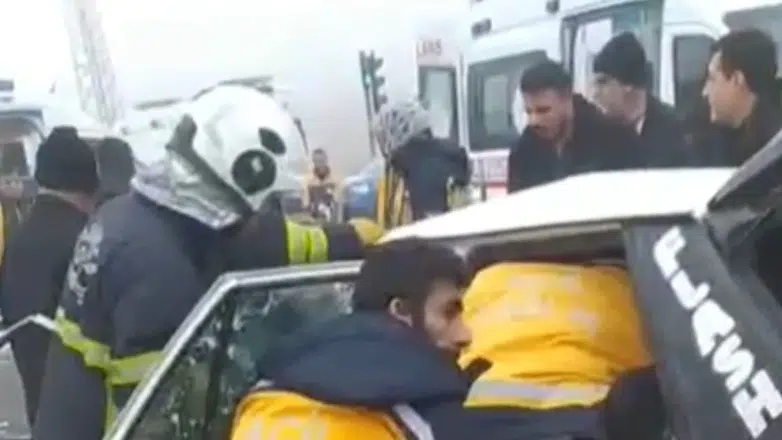 Gaziantep’te feci zincirleme kaza! 3 araç birbirine girdi