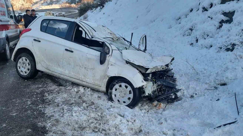 O bekleyiş kabusa döndü... Adıyaman’da ıslak asfalt can yaktı!