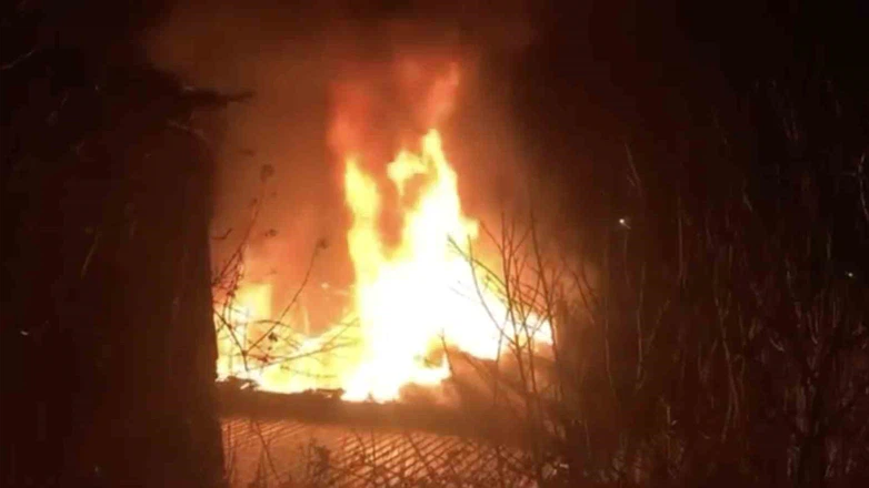 Bursa’da elektrik panosu yaktı geçti! 2 katlı evden geriye küller kaldı...