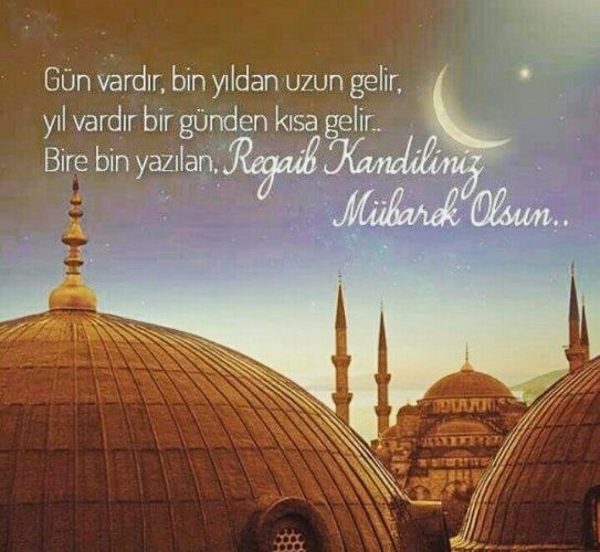 Anlamlı ve Resimli Regaip Kandili mesajları | SMS ve Whatsapp'tan Regaib Kandili mesajı gönder 5