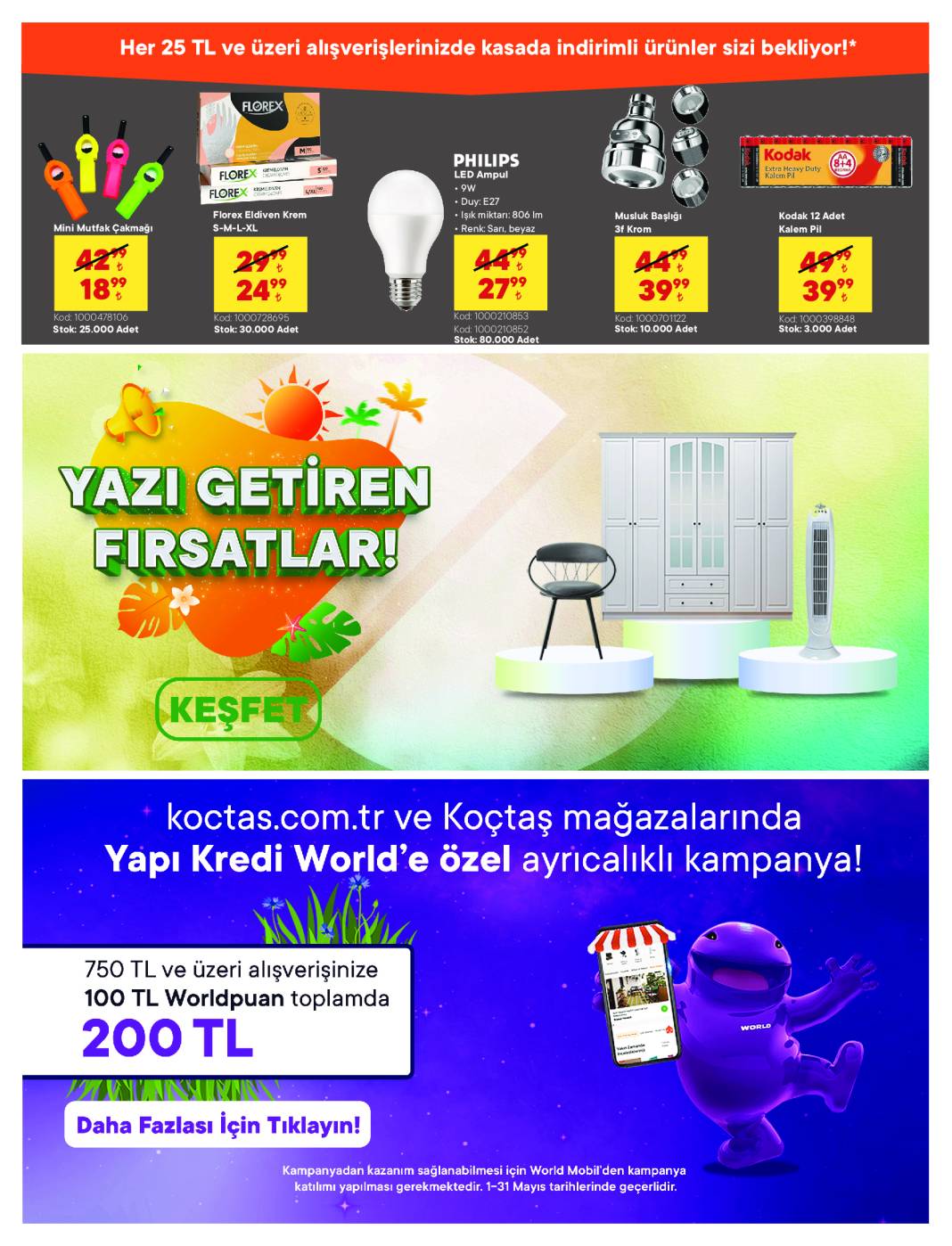 Koçtaş 11 Mayıs /07 Haziran Güncel Aktüel Katalog 45