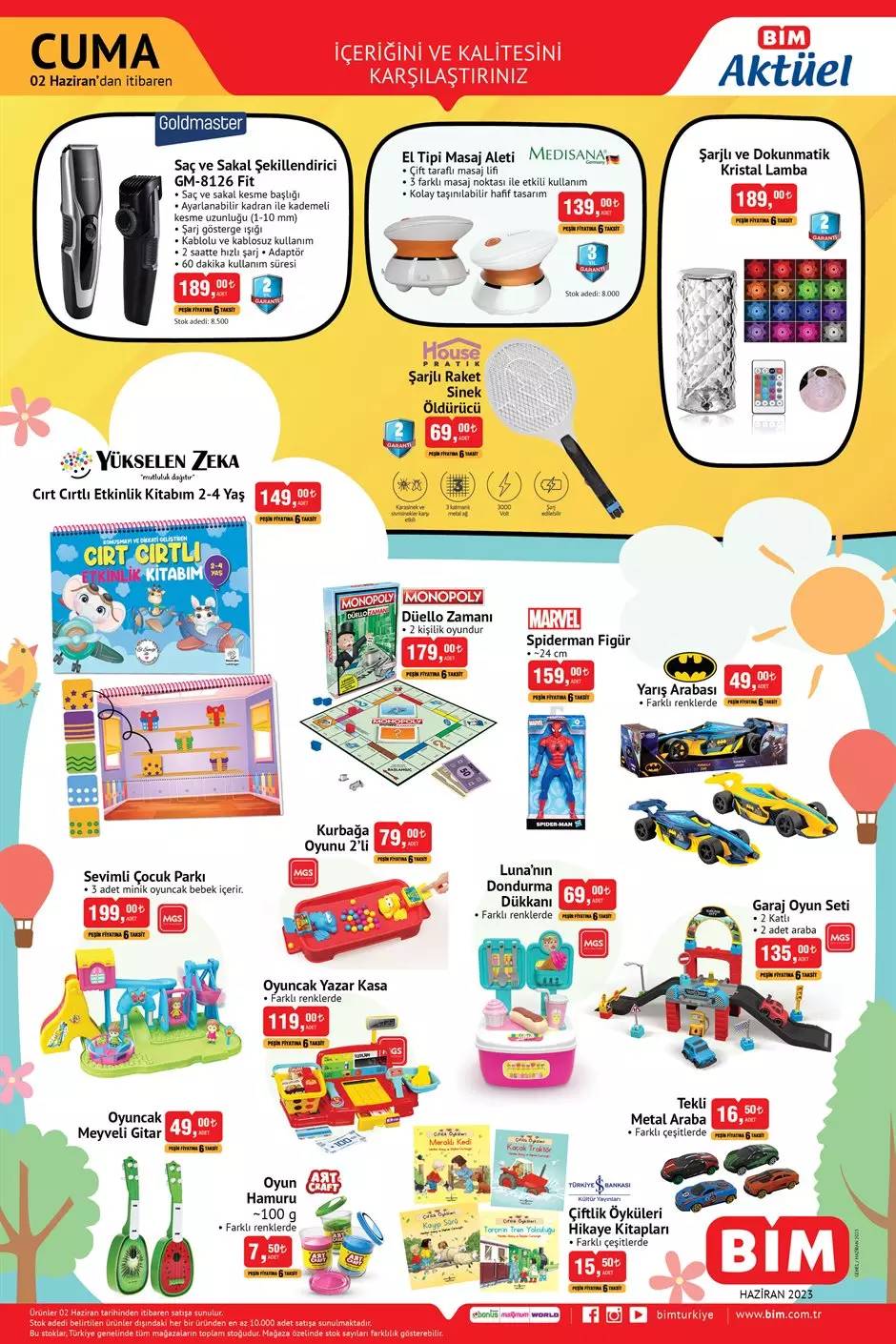 Teknoloji severlere müjde! Bu hafta Bime geliyor, Bim 02 Haziran 2023 Aktüel Katalog 4