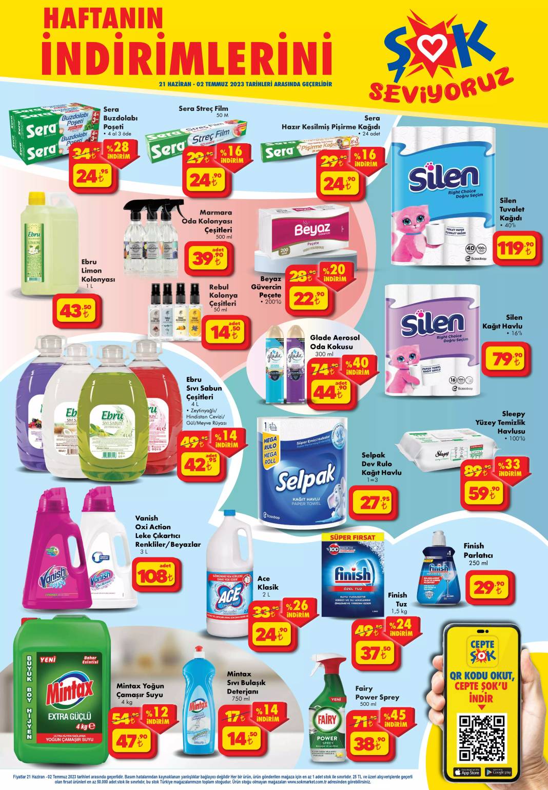 ŞOK'ta Kıyma Makinesi,Tost Makinesi, Blender, Kahve Makinesi, TV Ürünlerinde DEV İNDİRİM! ŞOK 21-02 Temmuz Katalog 6