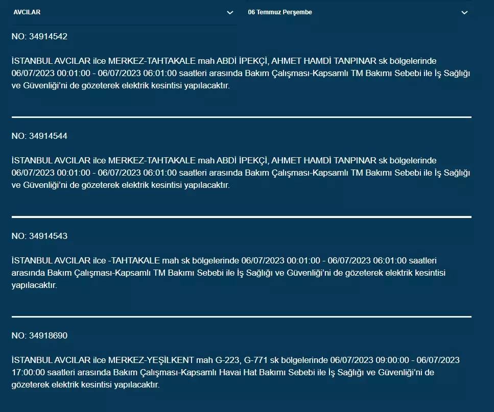 Bugün İstanbul'un Yarısı Karanlığa Teslim Olacak 2