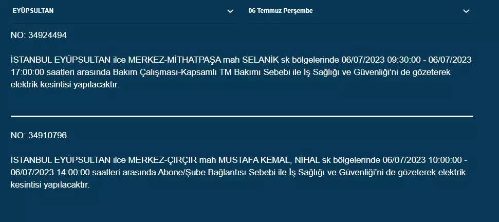 Bugün İstanbul'un Yarısı Karanlığa Teslim Olacak 12