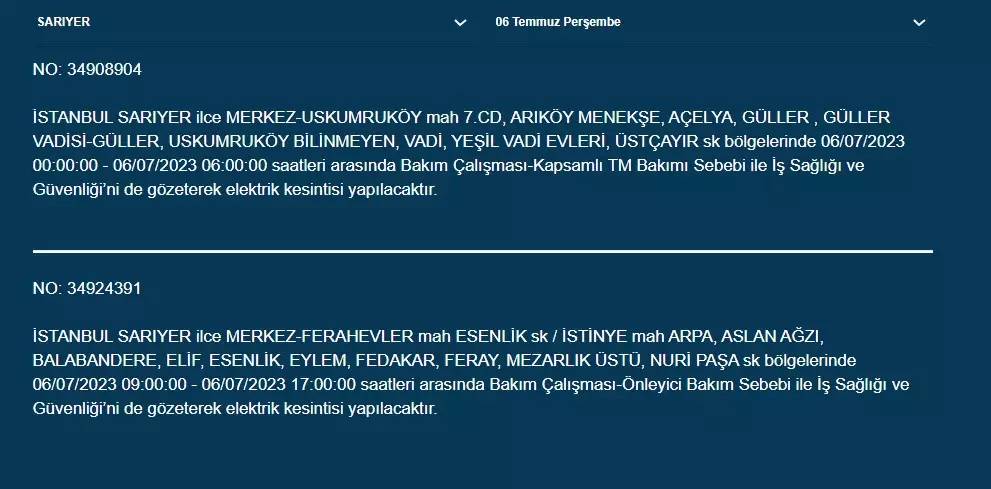 Bugün İstanbul'un Yarısı Karanlığa Teslim Olacak 16
