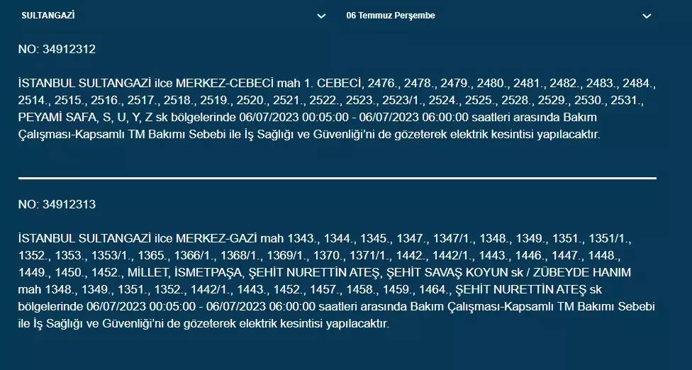 Bugün İstanbul'un Yarısı Karanlığa Teslim Olacak 18