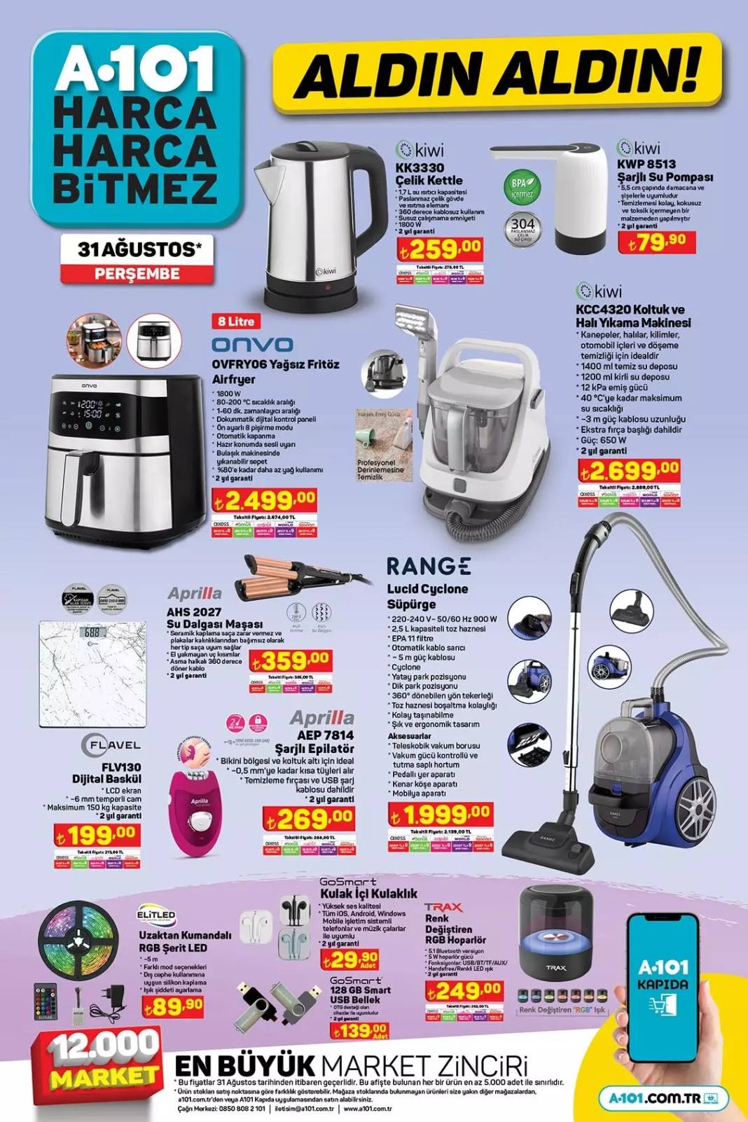 A101 Marketlerde Bu Hafta Kırtasiye ve Teknoloji Ürünleri Geliyor 12