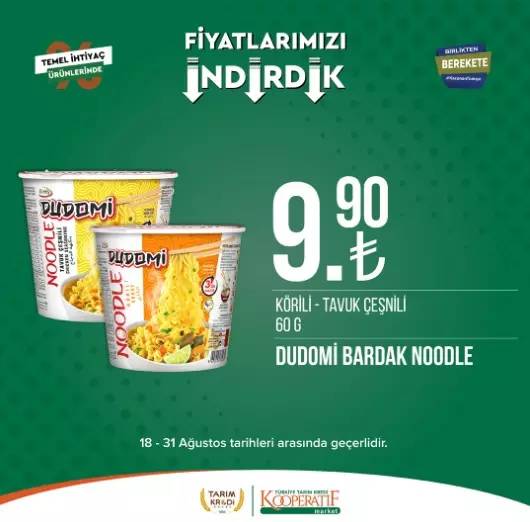 Tarım Kredi Kooperatif Market 18-31 Ağustos Kataloğu Yayınlandı 13