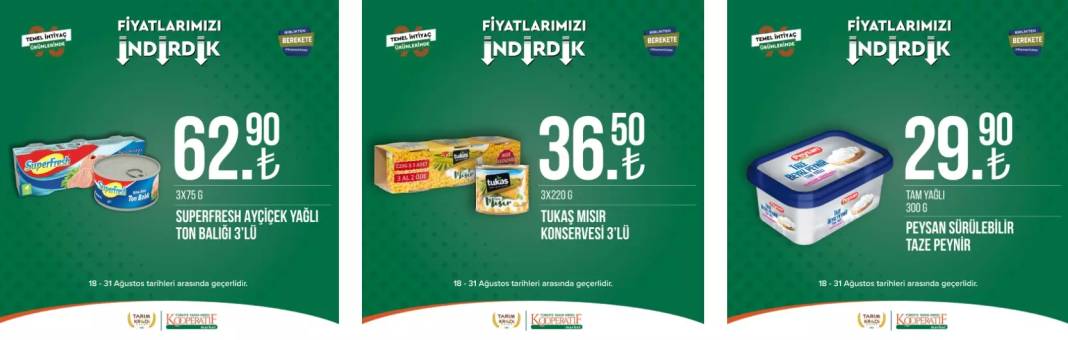 Tarım Kredi Kooperatif Market 18-31 Ağustos Kataloğu Yayınlandı 11