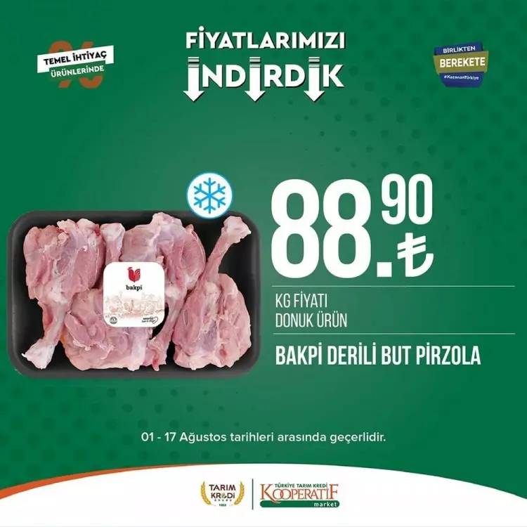 Tarım Kredi Kooperatif Market 01-17 Ağustos katalogu yayınlandı 14