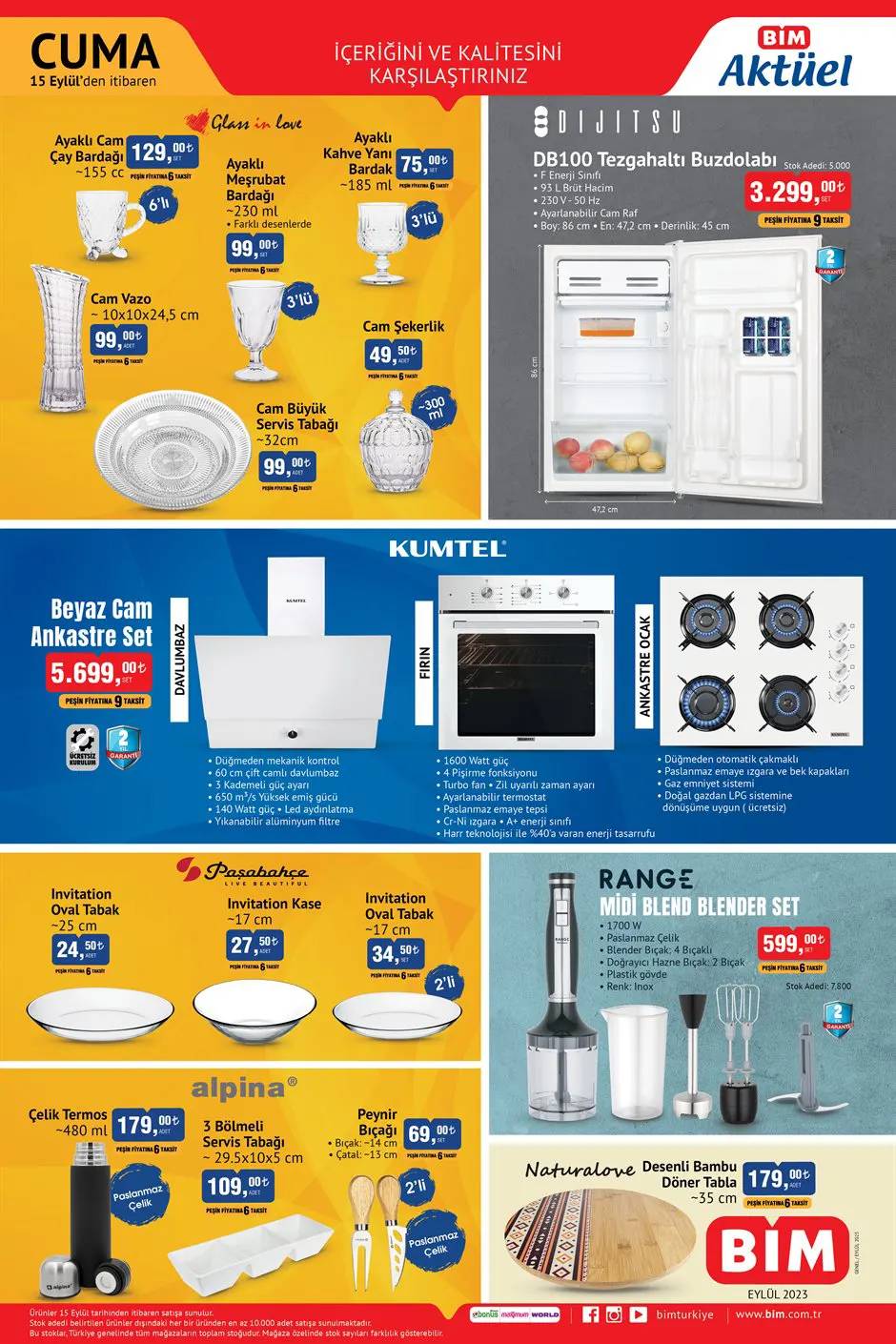 Çeyiz Düzenler Dikkat! Bim'e Bu Cuma Şahane Ürünler Geliyor 3