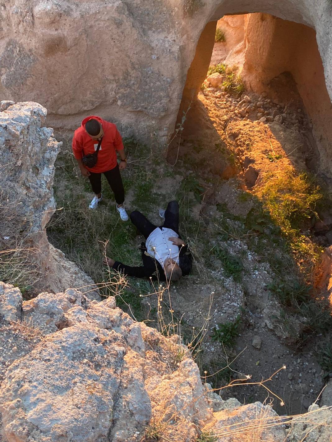 Fotoğraf çektirmek istedi, soluğu hastanede aldı 3