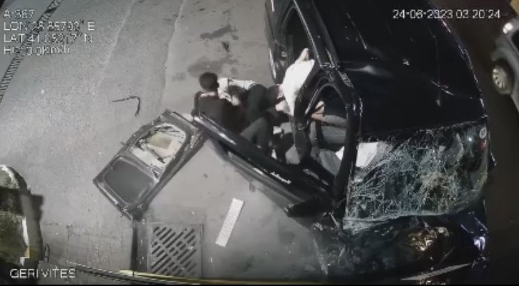 Esenler’de İETT ile ticari araç kazasında yeni görüntüler