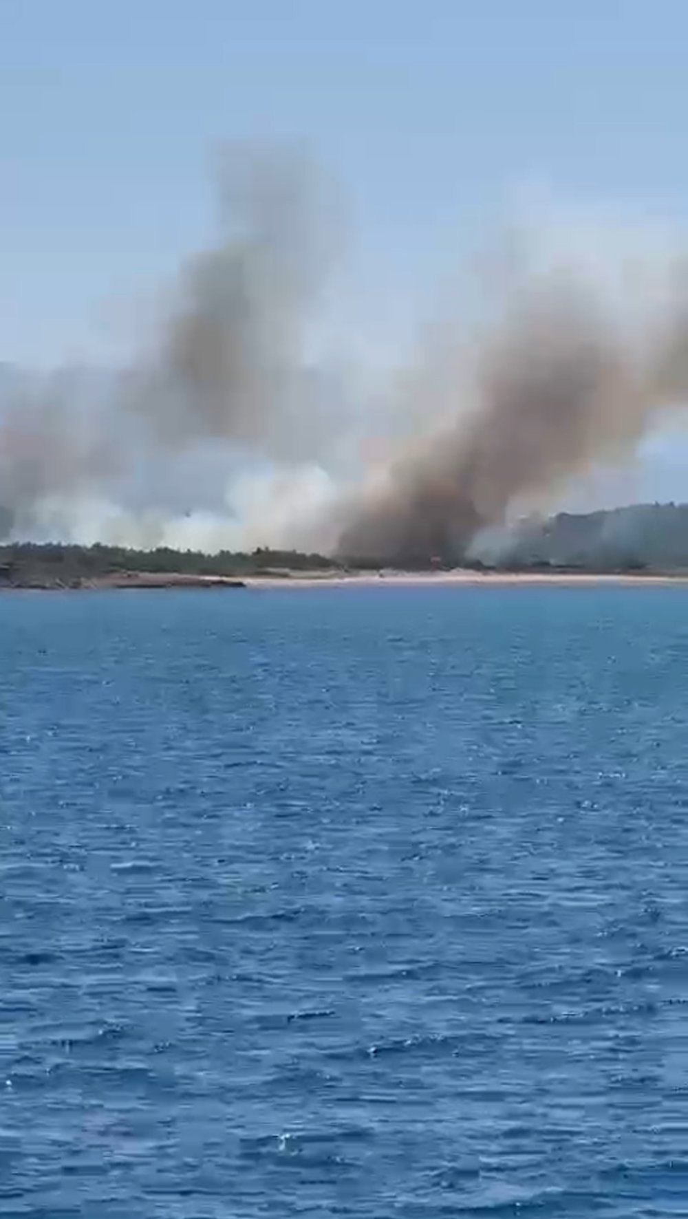 Antalya'da orman yangını