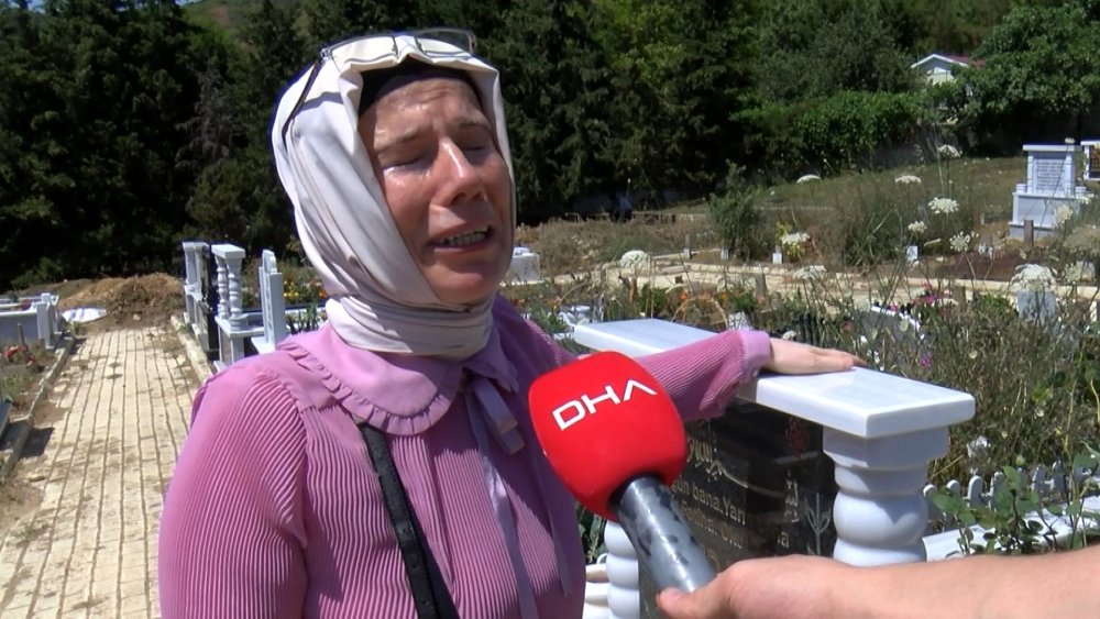 Nişanlısına kızıp canına kıyan Kader'e mezarında bile rahat yok!