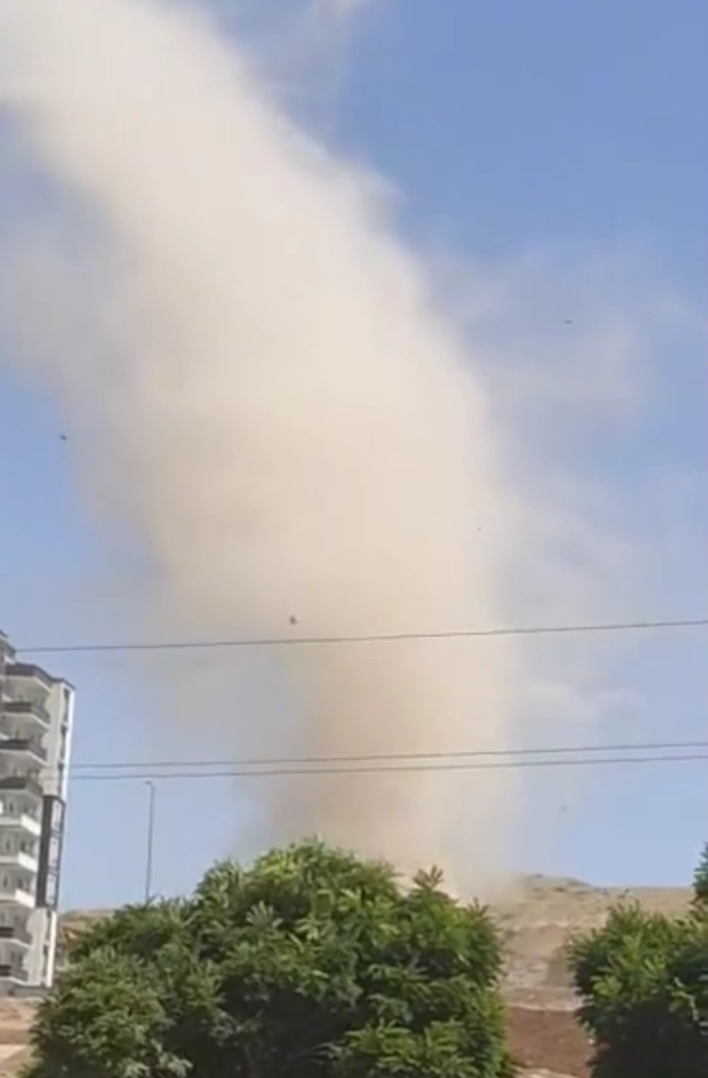 Batman’da hortum paniği