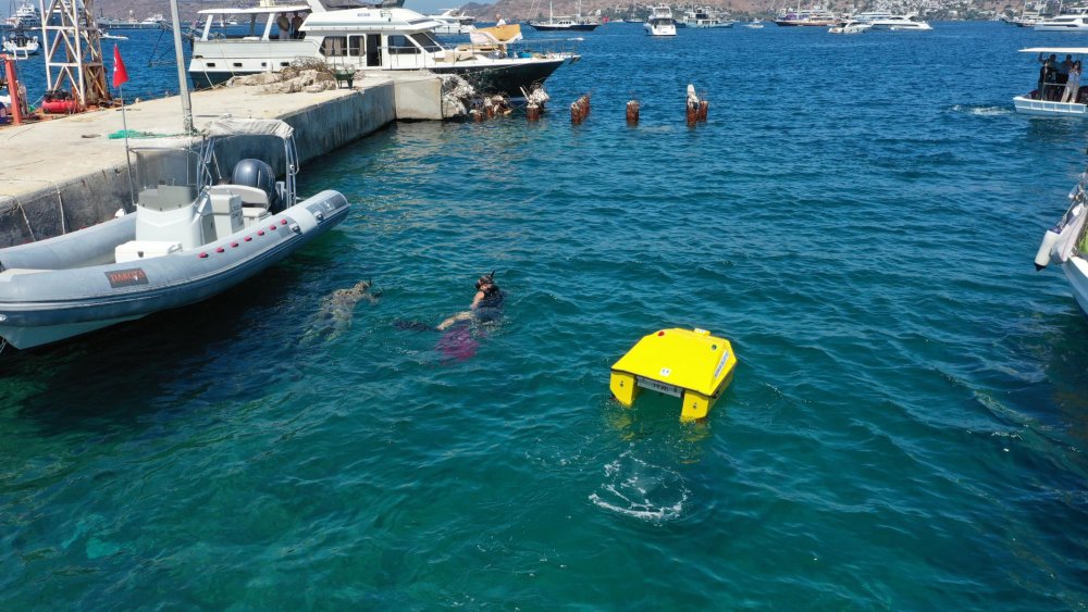 Denizden çıkmayan kalmadı: Tam tamına yarım ton atık