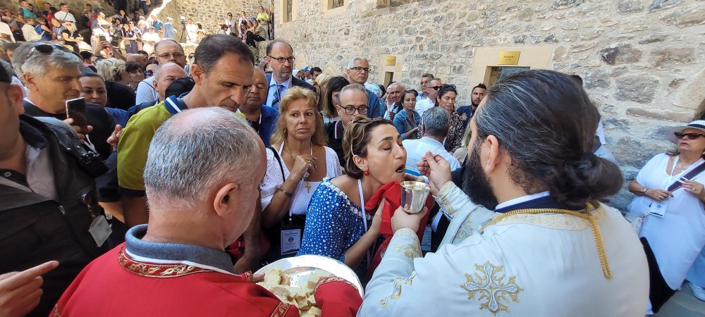 Sümela Manastırı'nda 10'uncu ayin