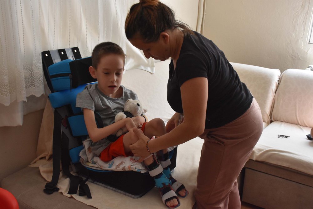 SMA'lı Doruk destek istiyor: Koşup, oynamak istiyorum