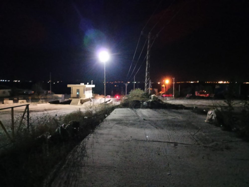 Asfalt eritme tankında yangın: Yaralılar var