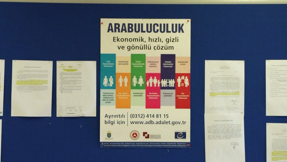 Arabuluculuk bürolarında ilk gün yoğunluğu