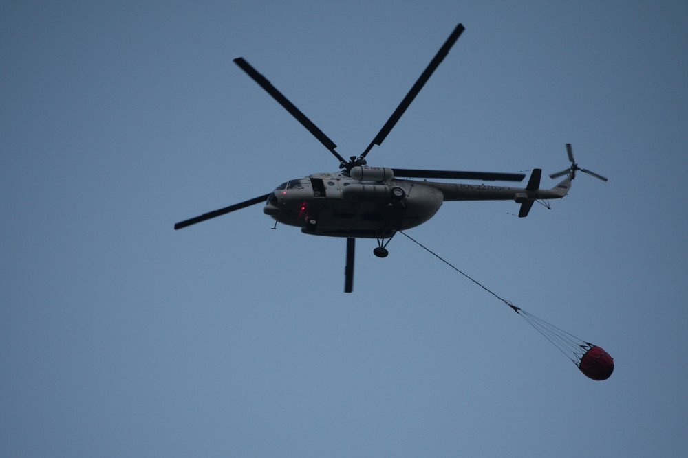 Orman yangını 2. gününde